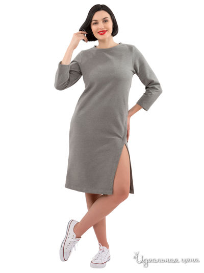 Платье Primaverina, цвет темно-серый