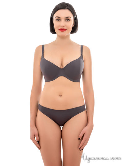 Трусы-бразилиано Primaverina, цвет серый