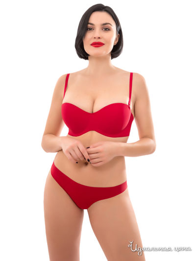 Трусы-бразилиано Primaverina, цвет красный