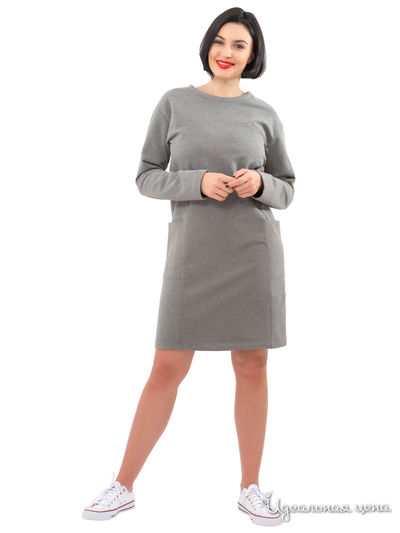 Платье Primaverina, цвет темно-серый