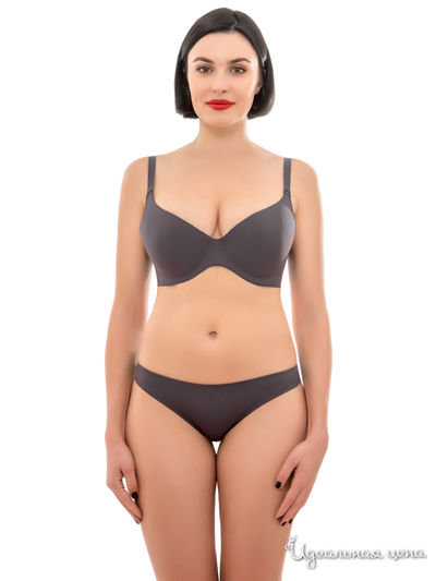 Бюстгальтер пуш-ап Primaverina, цвет серый