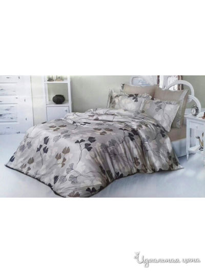 Комплект постельного белья, Семейный Ozler, цвет бежевый, бирюзовый