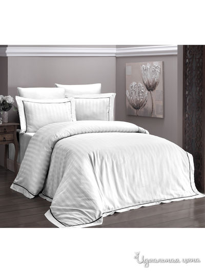 Комплект постельного белья, Евро First Choice, цвет белый