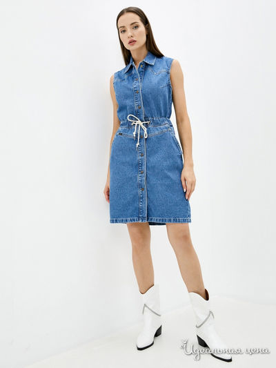 Платье LEE, цвет синий