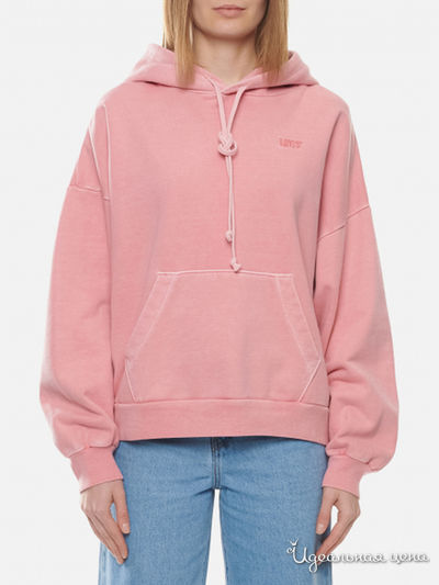Толстовка Levi's, цвет розовый