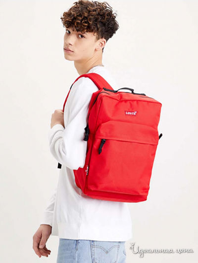 Рюкзак Levi's, цвет красный