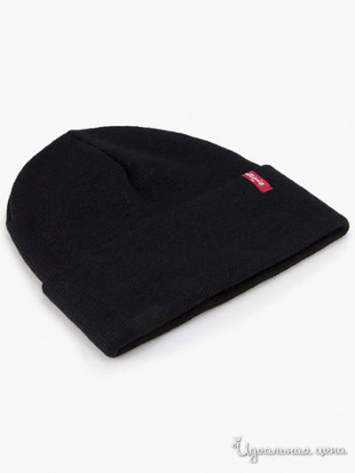 Шапка Levi's, цвет черный