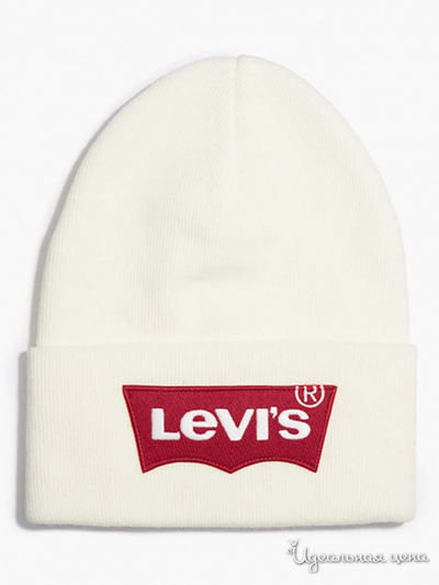 Шапка Levi's, цвет белый