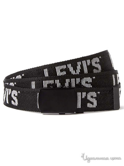 Ремень Levi's, цвет черный