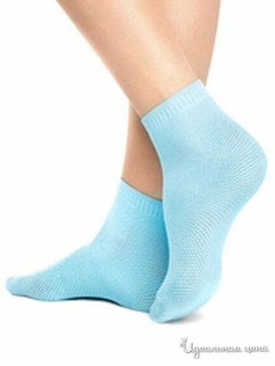 Носки CONTE, цвет голубой