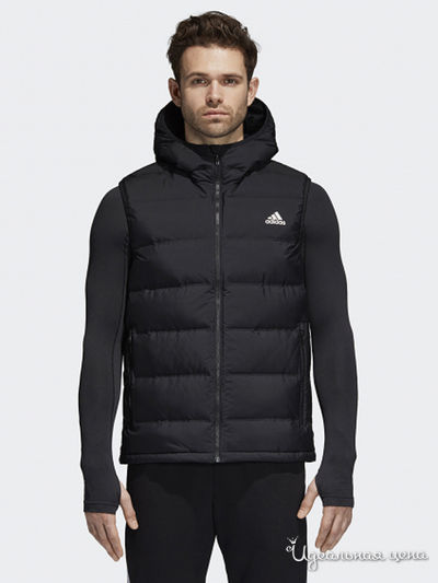 Жилет Adidas, цвет черный