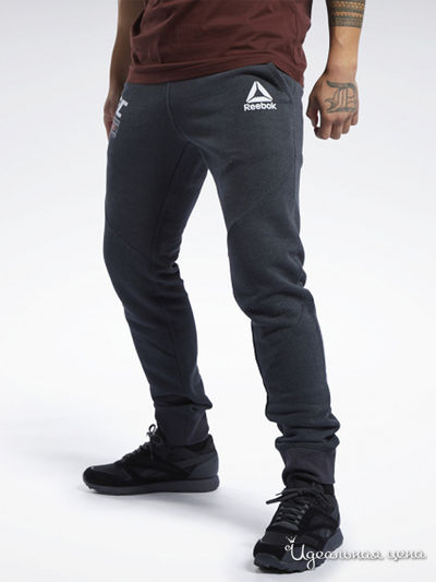 Брюки REEBOK, цвет серый