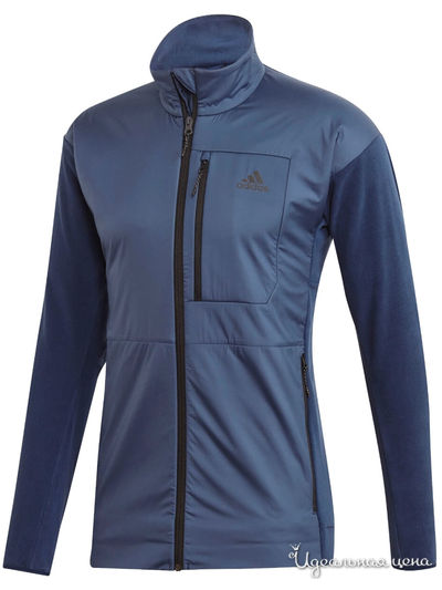 Толстовка Adidas, цвет синий