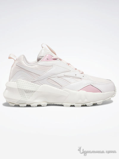 Кроссовки REEBOK, цвет белый, розовый