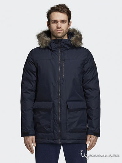 Куртка Adidas, цвет темно-синий