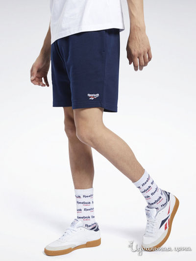 Шорты REEBOK, цвет синий