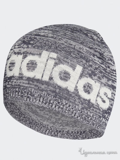 Шапка Adidas, цвет серый