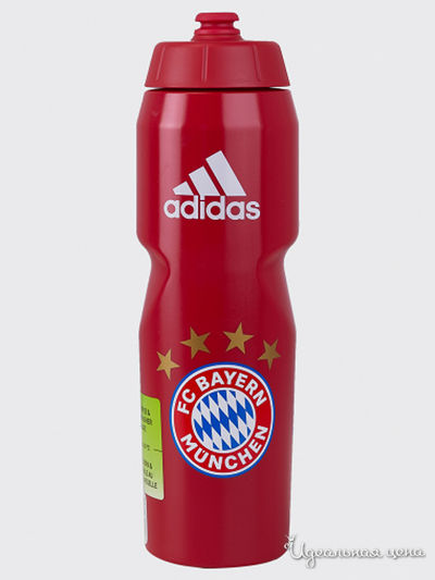 Бутылка Adidas, цвет красный