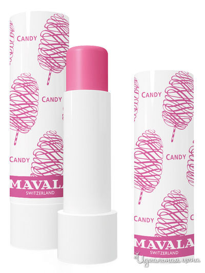 Бальзам для губ  "Тинт Леденец" Lip Balm Candy, 4,5 г, Mavala