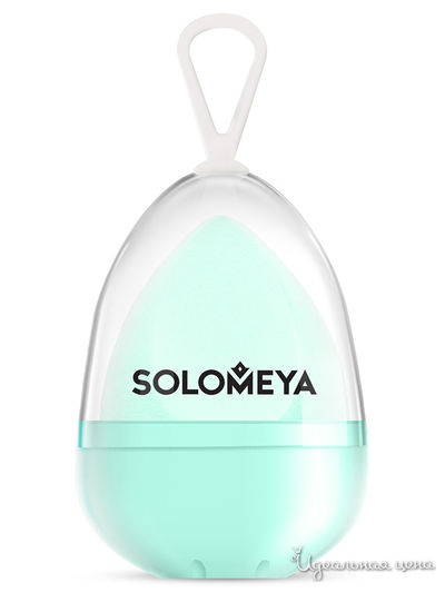 Вельветовый косметический спонж для макияжа, Тиффани Microfiber Velvet Sponge Tiffany, Solomeya