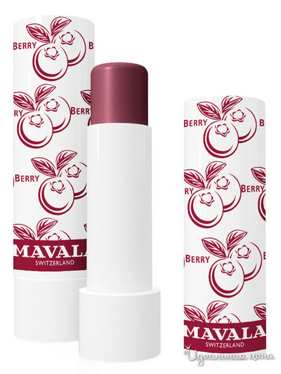 Бальзам для губ  "Тинт Лесная ягода" Lip Balm Berry, 4,5 г, Mavala