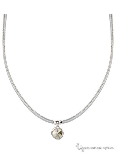Колье Fiore Luna, цвет серебряный