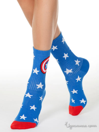 Носки CONTE, цвет синий