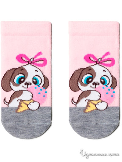 Носки БЧК, цвет бледно-розовый