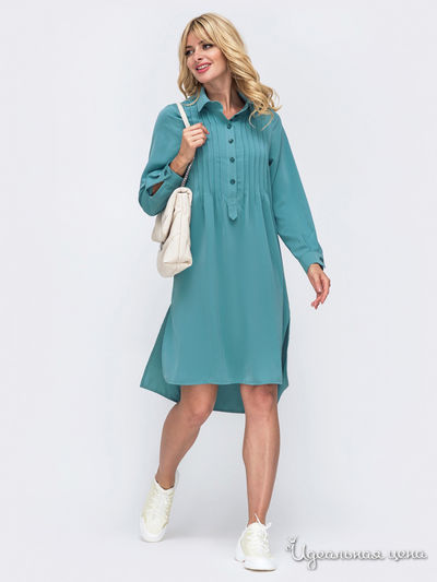 Платье Dressa, цвет бирюзовый