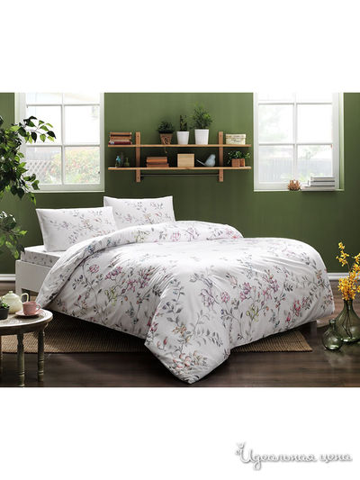 Комплект постельного белья, 1,5-спальный TAC, цвет розовый