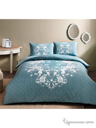 Комплект постельного белья, Евро TAC, цвет мятный