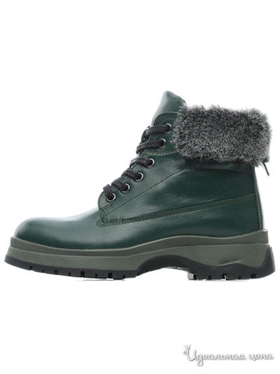 Ботинки NOVAK, цвет зеленый