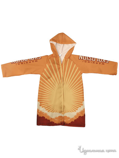 Плащ-дождевик Котозавр, цвет мультиколор