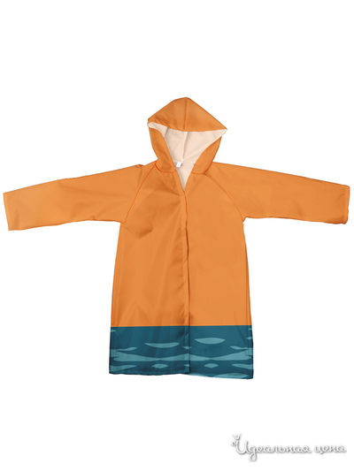 Плащ-дождевик Котозавр, цвет мультиколор