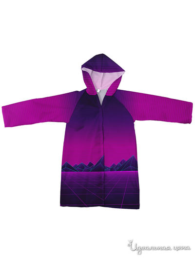 Плащ-дождевик Котозавр, цвет мультиколор