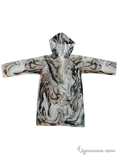 Плащ-дождевик Котозавр, цвет мультиколор