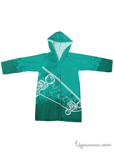 Плащ-дождевик Котозавр, цвет мультиколор