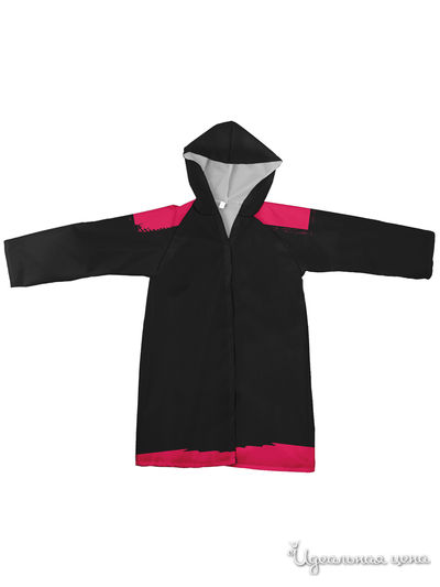 Плащ-дождевик Котозавр, цвет мультиколор