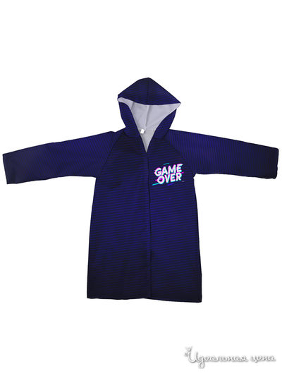 Плащ-дождевик Котозавр, цвет мультиколор