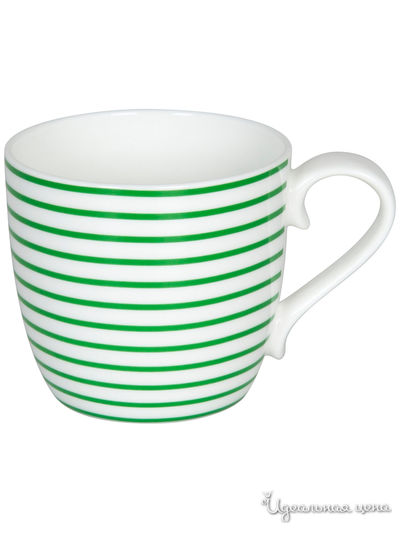 Кружка, 425 мл KONITZ, цвет белый, зеленый