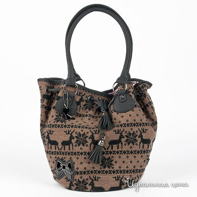 Сумка Lolipops, цвет цвет коричневый