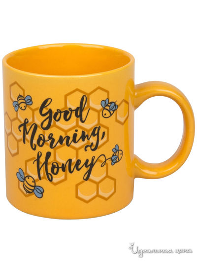 Кружка, 330 мл Waechtersbach, цвет желтый, черный, голубой