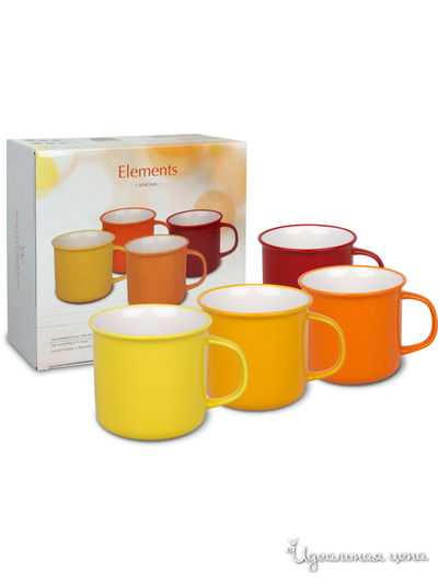 Набор из 4-х кружек, 330 мл Waechtersbach, цвет Мультиколор