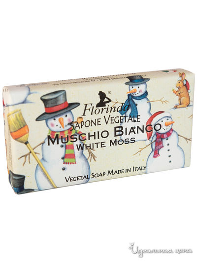 Мыло Белый Мускус 100 г, FLORINDA