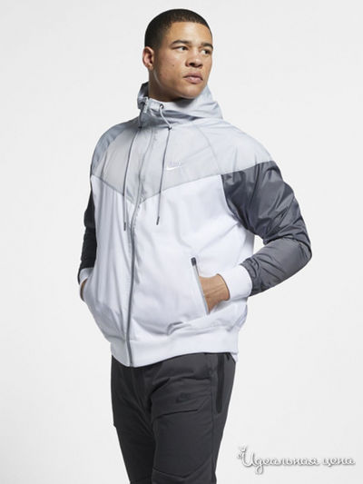 Ветровка Nike, цвет серый
