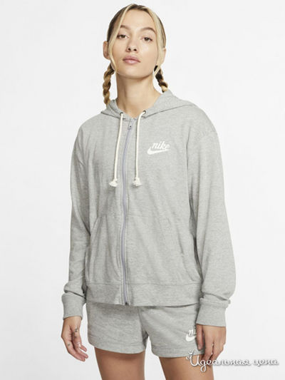 Толстовка Nike, цвет серый