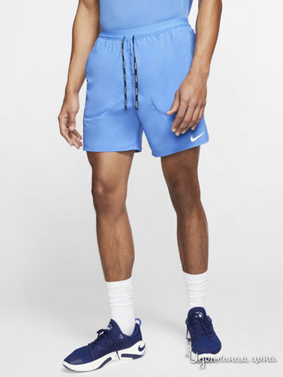 Шорты Nike, цвет голубой