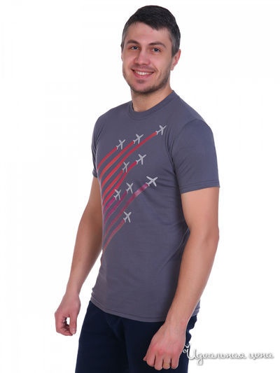 Футболка АстраИвТекс, цвет серый