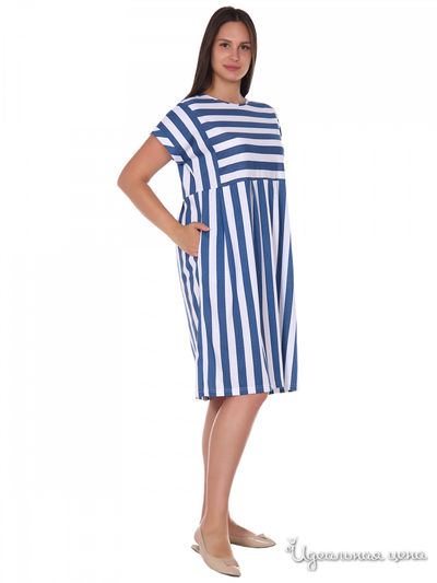 Платье АстраИвТекс, цвет синий