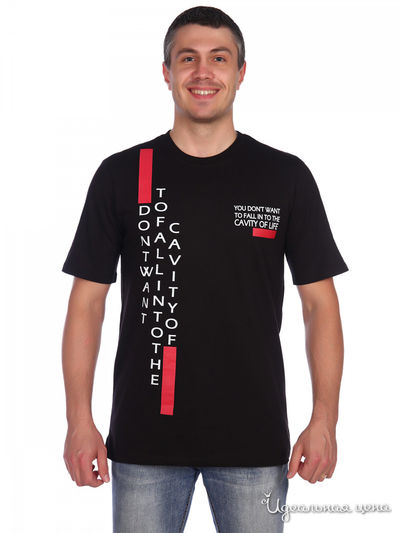 Футболка АстраИвТекс, цвет черный